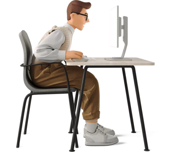 personnage Infotem en 3D